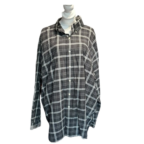 Ralph Lauren Other - Ralph Lauren Golf men's size XL black and white plaid, long sleeve, button down